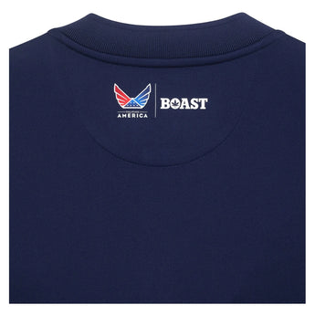 Men's BXV Short Sleeve Performance Tennis Henley,Apparel,Boast,,,Tennis Express,BVM13TP7-F26-Navy2