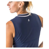 Women's V-Neck Tennis Dress-Apparel-Boast-BW52031-Navy3-Tennis Express