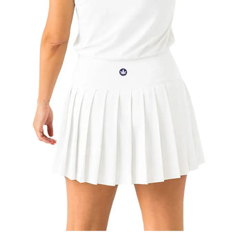 Women's High Waisted 2 in 1 Pleated Tennis Skort-Apparel-Boast-BW53091-W2-Tennis Express