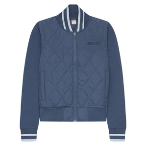 Women's Quilted Varsity Tennis Bomber Jacket-Apparel-Boast-BW54071-709288Tennis Express