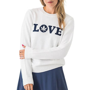 Women's Love Instarsia Crewneck Tennis Sweater-Apparel-Boast-BW55195-w1-709304Tennis Express