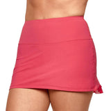 Women's Cute As A Bunny 13 Inch Tennis Skort Geranium-Apparel-Bobbe-CAABS-GRH24-Tennis Express