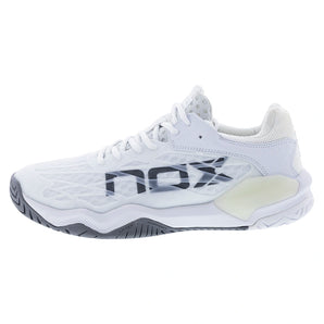 Unisex LUX TEMPO Pickleball Shoes White and Grey,Footwear,Nox,,,Tennis Express,CALPBLUXTEWG01copy_933877b3-5df3-4851-b7e2-7d3bf7e1b890