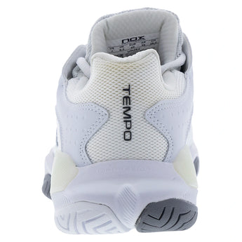 Unisex LUX TEMPO Pickleball Shoes White and Grey,Footwear,Nox,,,Tennis Express,CALPBLUXTEWG03copy
