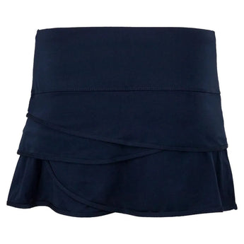 Women's Scallop Tennis Skort Midnight-Apparel-Lucky In Love-CB02-401BF20-31-Tennis Express