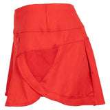 Women's Team Pulse Wave Tennis Skort-Apparel-Lucky In Love-CB578-B-603-2-Tennis Express