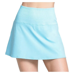 Women's Baseline 14 Inch Tennis Skort-Apparel-Lucky In Love-CB716-U25-437-3-Tennis Express