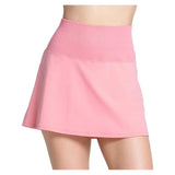 Women's Baseline 14 Inch Tennis Skort-Apparel-Lucky In Love-CB716-U25-761-3-Tennis Express