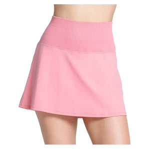 Women's Baseline 14 Inch Tennis Skort-Apparel-Lucky In Love-CB716-U25-761-3-Tennis Express