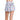 Women's High Waist Wild Bloom 13.5 Inch Tennis Skort White-Apparel-Lucky In Love-CB750-07A110-4-Tennis Express