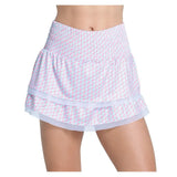 Women's High Waist Groovy 13.5 Inch Tennis Skort Bahama-Apparel-Lucky In Love-CB750-96A437U25-3-Tennis Express