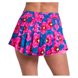 Women's High Waist Super Bloom Tennis Skort Multi,Apparel,Lucky In Love,,,Tennis Express,CB760-07G955S26-3_2ef9809d-62a1-4326-bbee-02d5c5caf410