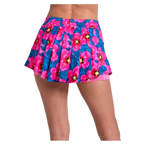 Women's High Waist Super Bloom Tennis Skort Multi,Apparel,Lucky In Love,,,Tennis Express,CB760-07G955S26-4