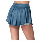 Women`s High Waist All That Shimmers Tennis Skort Midnight-Apparel-Lucky In Love-CB760-86D401H25-2-Tennis Express