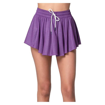 Women`s High Waist All That Shimmers Tennis Skort Midnight-Apparel-Lucky In Love-CB760-87D570-1-Tennis Express
