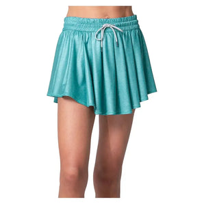 Women`s High Waist All That Shimmers Tennis Skort Midnight-Apparel-Lucky In Love-CB760-88D301-Tennis Express