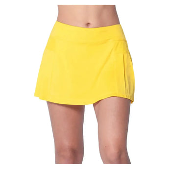 Women's Team Feelin' Young Pleat Tennis Skort-Apparel-Lucky In Love-CB765-700-Tennis Express