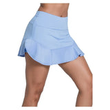 Women's Petal 13.5 Inch Tennis Skort Baby Lavender-Apparel-Lucky In Love-CB778-580-3-Tennis Express