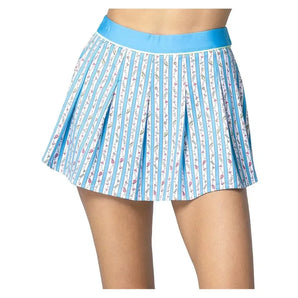 Women's Mini Bar Pleat Tennis Skort Mulberry-Apparel-Lucky In Love-CB784-80D955H25-Tennis Express
