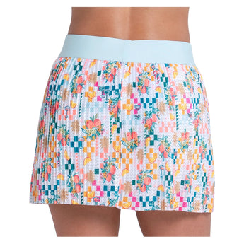 Women's Pleated Tennis Skort Multicolor,Apparel,Lucky In Love,,,Tennis Express,CB798-15G955-2