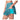 Women's High Waist Winner's Circle Tennis Skort Aquamarine-Apparel-Lucky In Love-CB802-05D416H25-1-Tennis Express