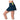 Women's Racer Rib Pleated Tennis Skort Midnight-Apparel-Lucky In Love-CB807-401F25-3-Tennis Express