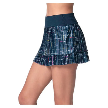Women's Lovin' Boucle Pleated Tennis Skort Midnight-Apparel-Lucky In Love-CB812-62D401F25-2_1af25359-10dc-44d6-976f-e18bc1e2b829-Tennis Express