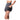 Women's High Waist Pinstripe Tennis Skort Black-Apparel-Lucky In Love-CB812-72D001-3-Tennis Express