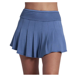 Women's Chill Day 13 Inch Tennis Skort,Apparel,Lucky In Love,445 Steel Blue,XS,Tennis Express,CB819-F26-445-3