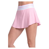Women's High Waist Weave Tennis Skort Paris Pink,Apparel,Lucky In Love,,,Tennis Express,CB825-679-3
