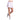 Women's Woven Paddle Pickleball Skort Paris Pink