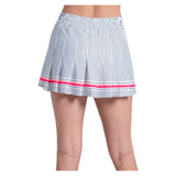 Women's High Waisted Glow Stripe Tennis Skort Multicolor-Apparel-Lucky In Love-CB832-33F955-3-Tennis Express