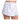 Women's High Waist Weave It To Me Tennis Skort White
