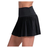 Women's Tempo Pleated Tennis Skort-Apparel-Lucky In Love-CB835-001-1-Tennis Express