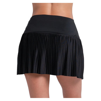 Women's Tempo Pleated Tennis Skort-Apparel-Lucky In Love-CB835-001-2-Tennis Express