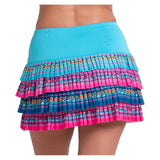 Women's Tiny Garden Pleated Tennis Skort Multicolor-Apparel-Lucky In Love-CB846-13G955S26-2-Tennis Express