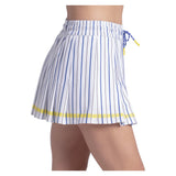 Women's High Waist Hot Streak 13 Inch Tennis Skort Parisian Blue, Lucky In Love, Tennis Express, CB869-34H434-2