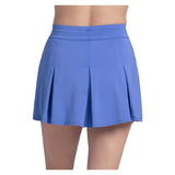 Women's Love Knot 14 Inch Pleat Tennis Skort Parisian Blue, Lucky In Love, Tennis Express, CB870-434-2