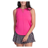 Women's Spot On Flounce 13 Inch Tennis Skort Black, Lucky In Love, Tennis Express, CB877-07H001-4