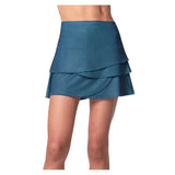 Women's All That Shimmers Scallop Tennis Skort Midnight-Apparel-Lucky In Love-CB993-86D401-Tennis Express