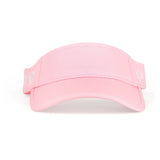 Women's Country Club Visor w/ Crossed Racquets-Apparel-Ame and Lulu-CCV-CR-Pink1-Tennis Express