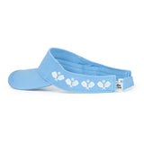 Country Club Visor Paddles-Apparel-Ame and Lulu-CCV-P-Blue-Tennis Express