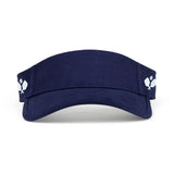 Country Club Visor Paddles-Apparel-Ame and Lulu-CCV-P-Navy1-Tennis Express