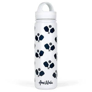 Court and Course Sports Water Bottle Crossed Pickleball Paddles-Accessories-Ame and Lulu-CCWB-P-B-Tennis Express