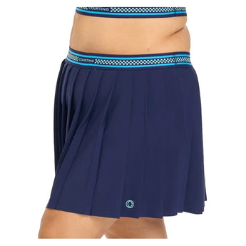 Women's Slice Tennis Skirt,Apparel,Courting,,,Tennis Express,CCWSS26SK-B-Navy1