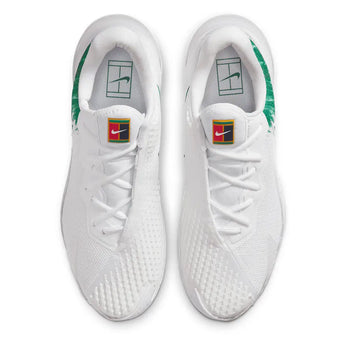 Men's Vapor Cage 4 Tennis Shoes White and Clover-Footwear-Nike-CD0424-102-3-Tennis Express
