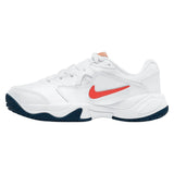 Juniors' Court Lite 2 Tennis Shoes White and Team Orange, Nike, Tennis Express, CD0440-106H26-10