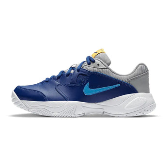Juniors' Court Lite 2 Tennis Shoes Deep Royal Blue and Coast,Footwear,Nike,,,Tennis Express,CD0440-401F26-1