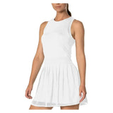 Women's Next Level Tennis Dress-Apparel-Lucky In Love-CD29-B-W-Tennis Express