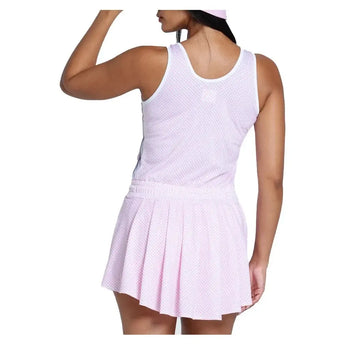 Women's Country Club Plaid Tennis Dress-Apparel-Lucky In Love-CD32-76B695-1-Tennis Express